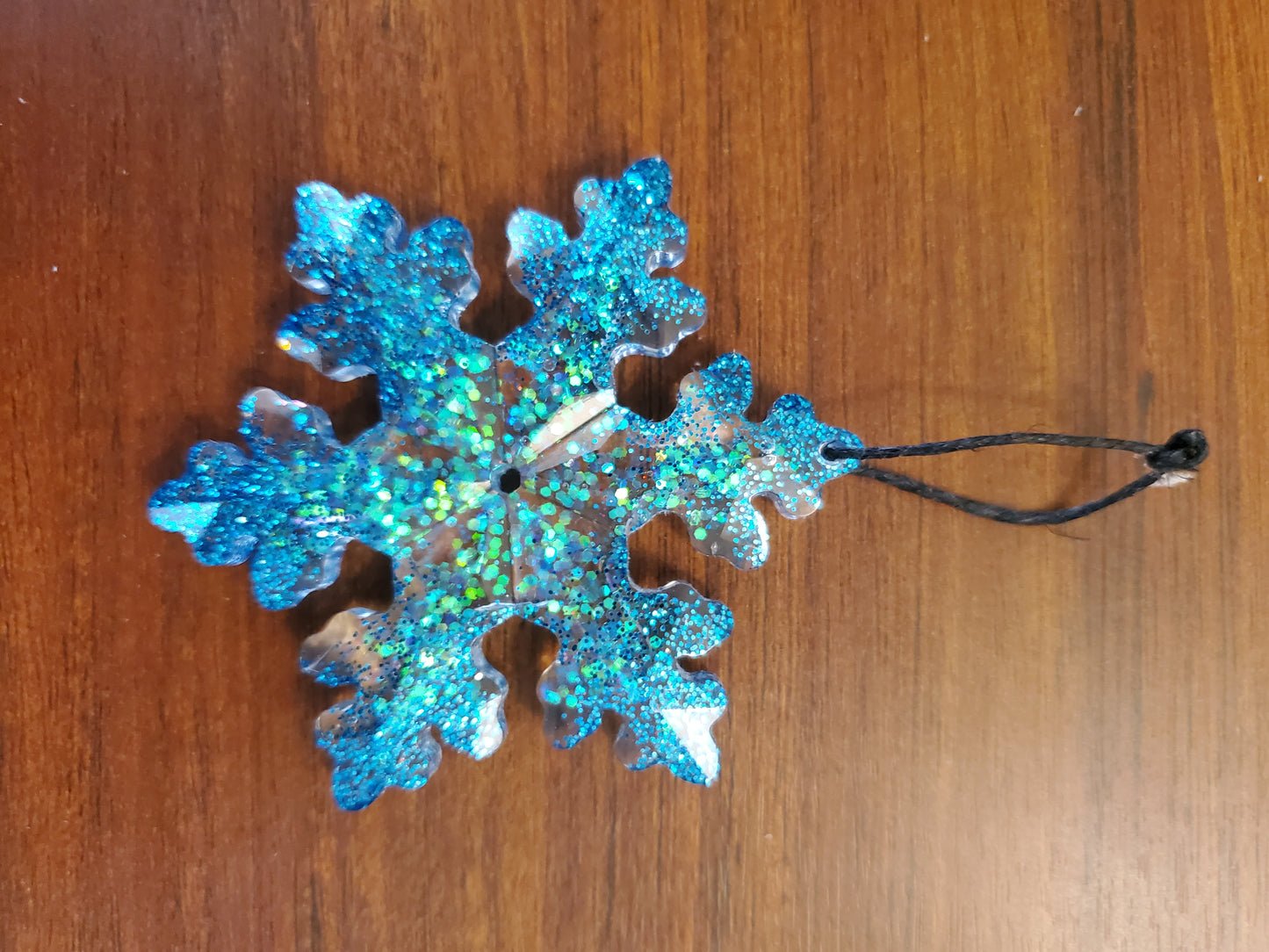 Blue Snowflake Ornament