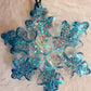 Blue Snowflake Ornament