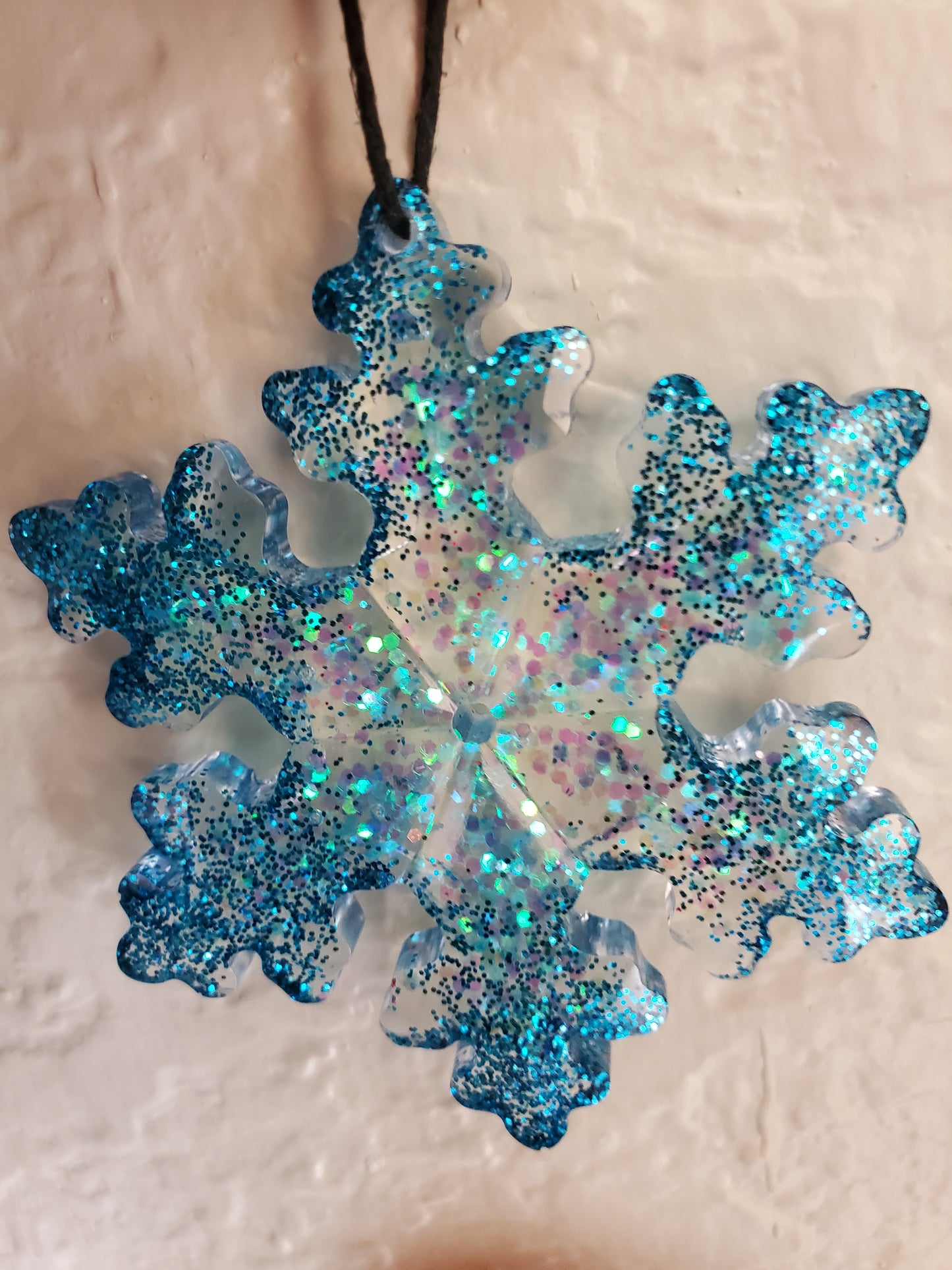 Blue Snowflake Ornament