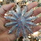 Silver and Blue Snowflake Ornament