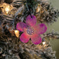 Small Pink Flower Ornament Ornament