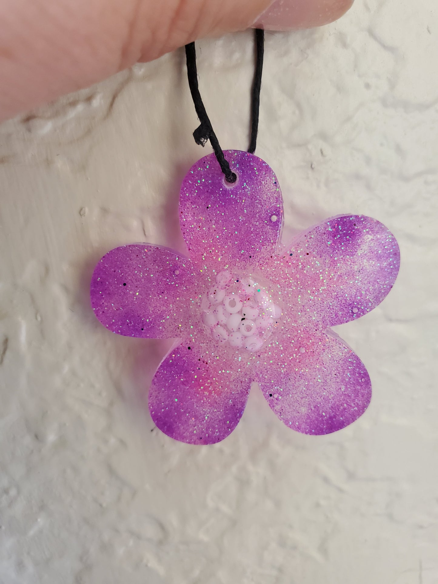 Small Pink Flower Ornament Ornament