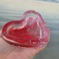 Red and Pink Heart Ash Tray