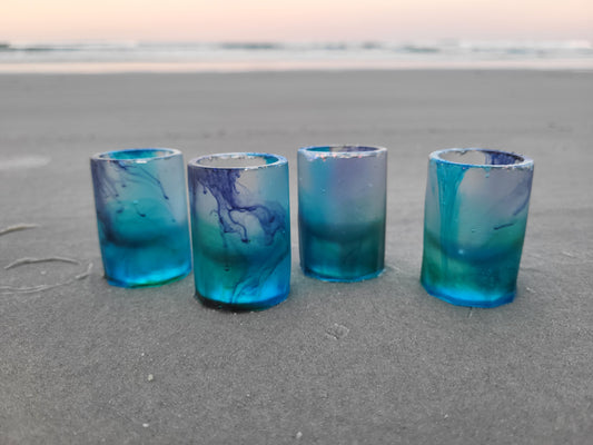 Seascapes Mini Shot Glasses