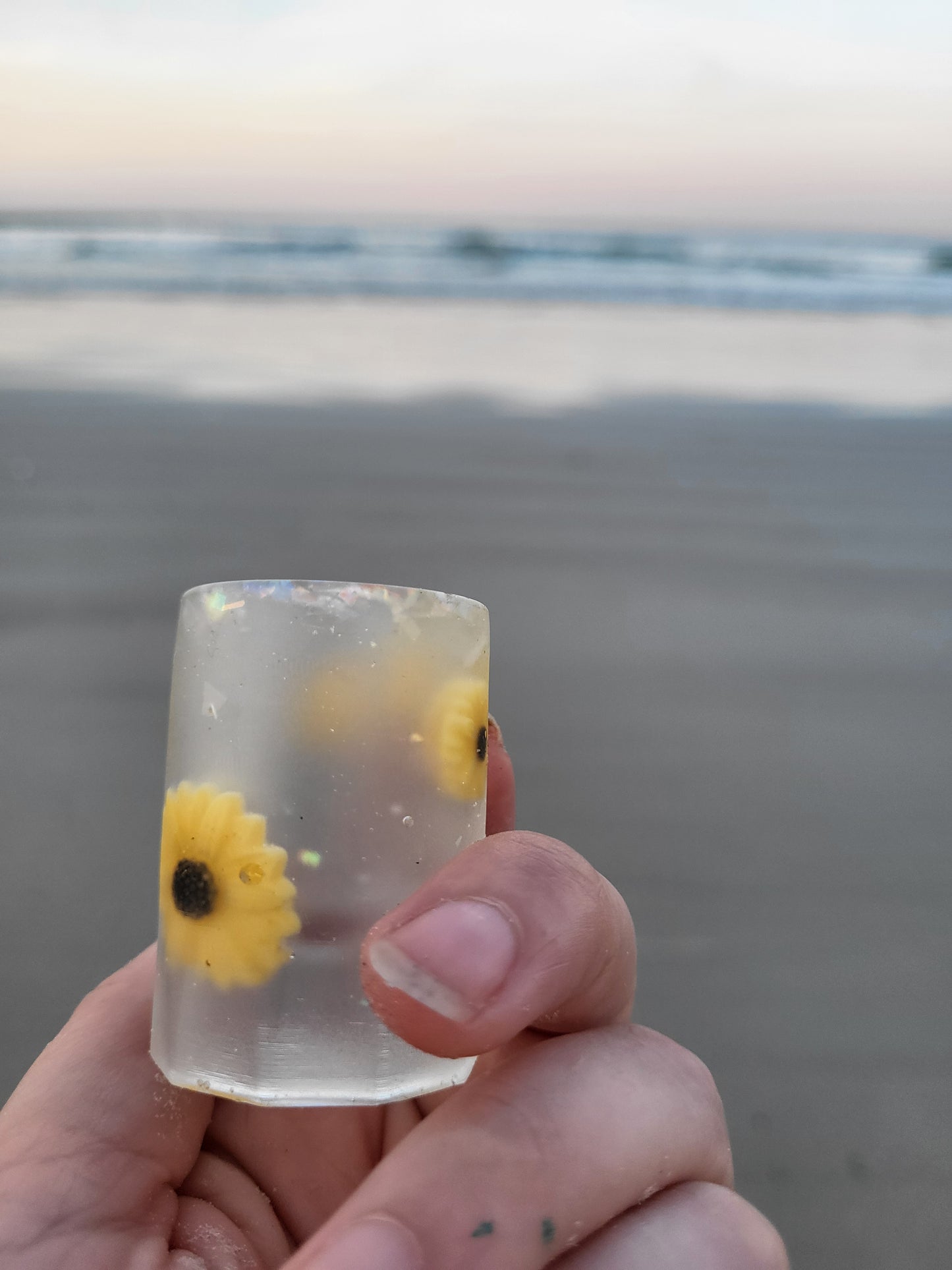 Sunflower Mini Shot Glasses