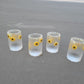 Sunflower Mini Shot Glasses