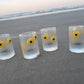 Sunflower Mini Shot Glasses