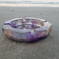 Purple and Gold Ash Tray