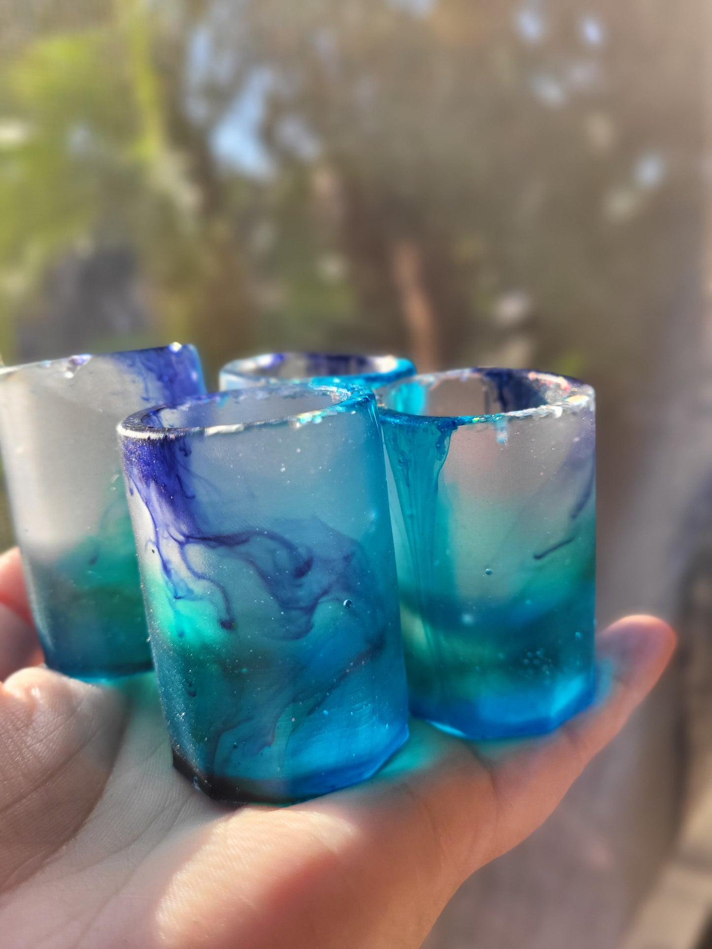 Seascapes Mini Shot Glasses