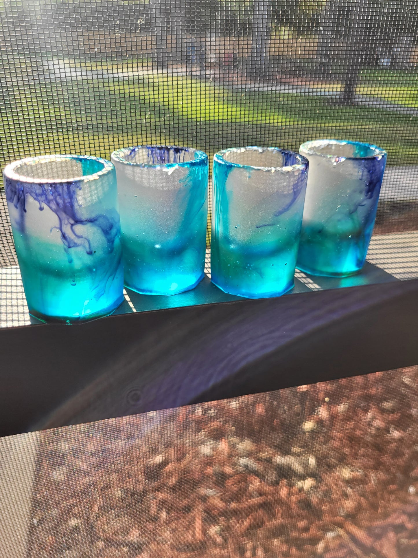 Seascapes Mini Shot Glasses