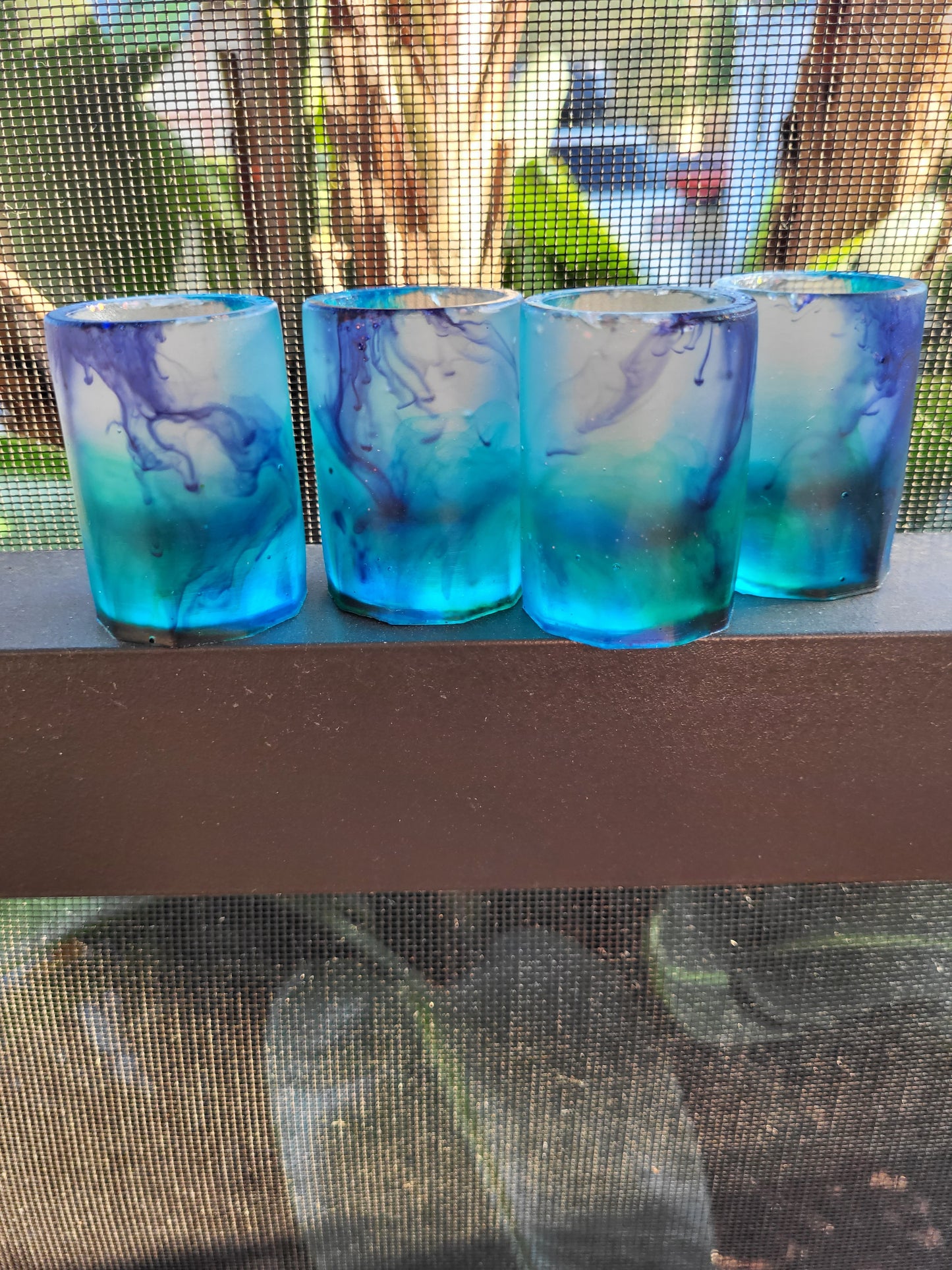 Seascapes Mini Shot Glasses