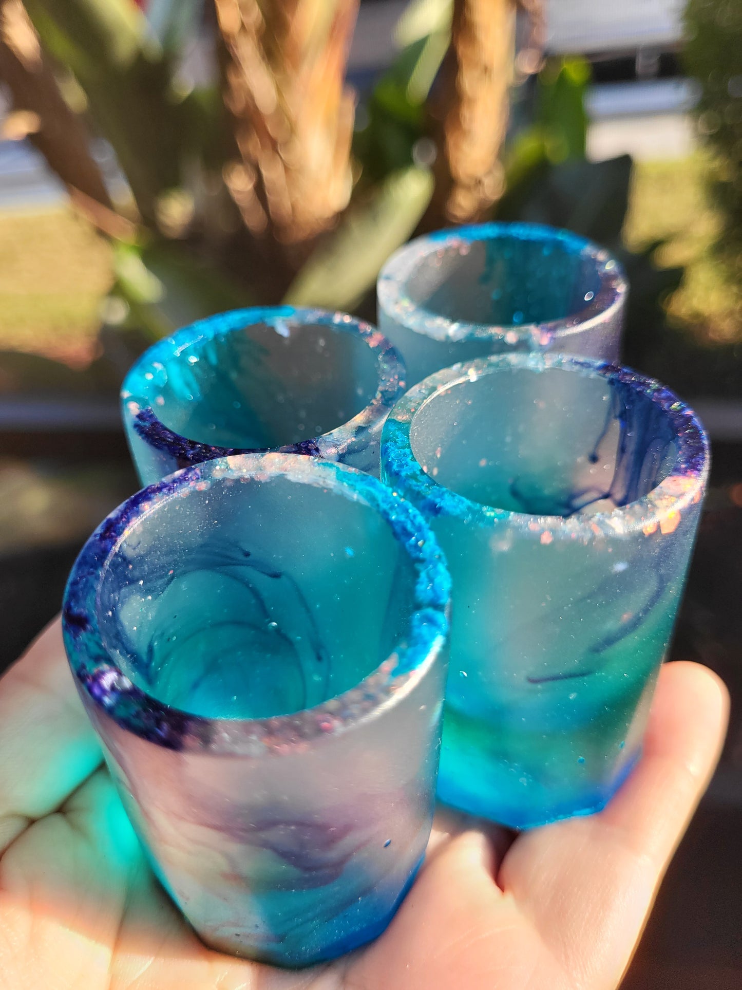 Seascapes Mini Shot Glasses