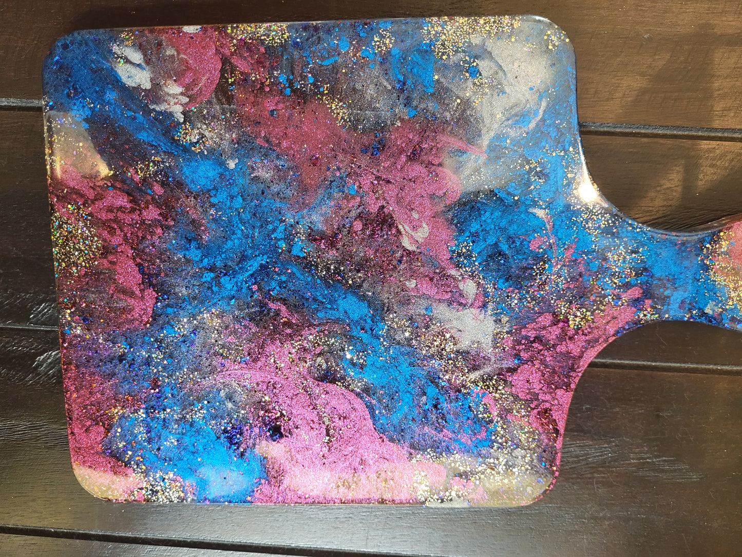 Galaxy Swirls Cutting Board