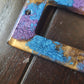 Blue Purple and Gold Outlet/Light Switch Cover