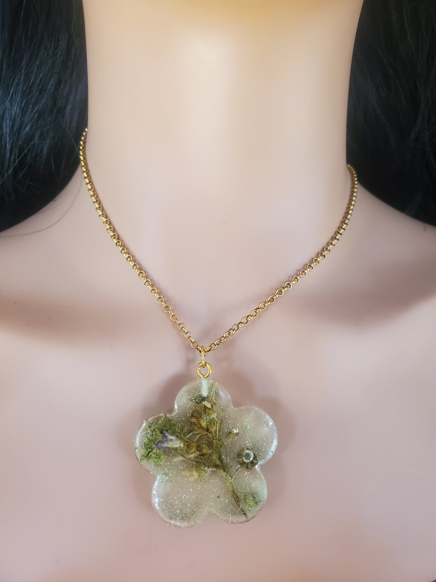 Chunky Flower Necklace