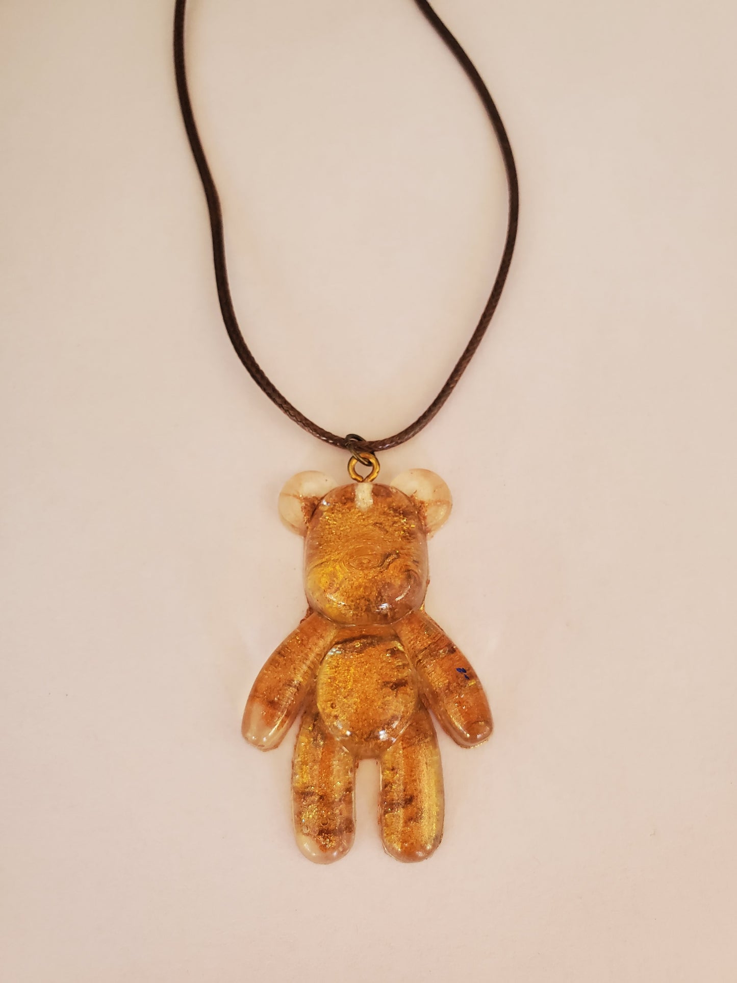 Golden Bear Necklace