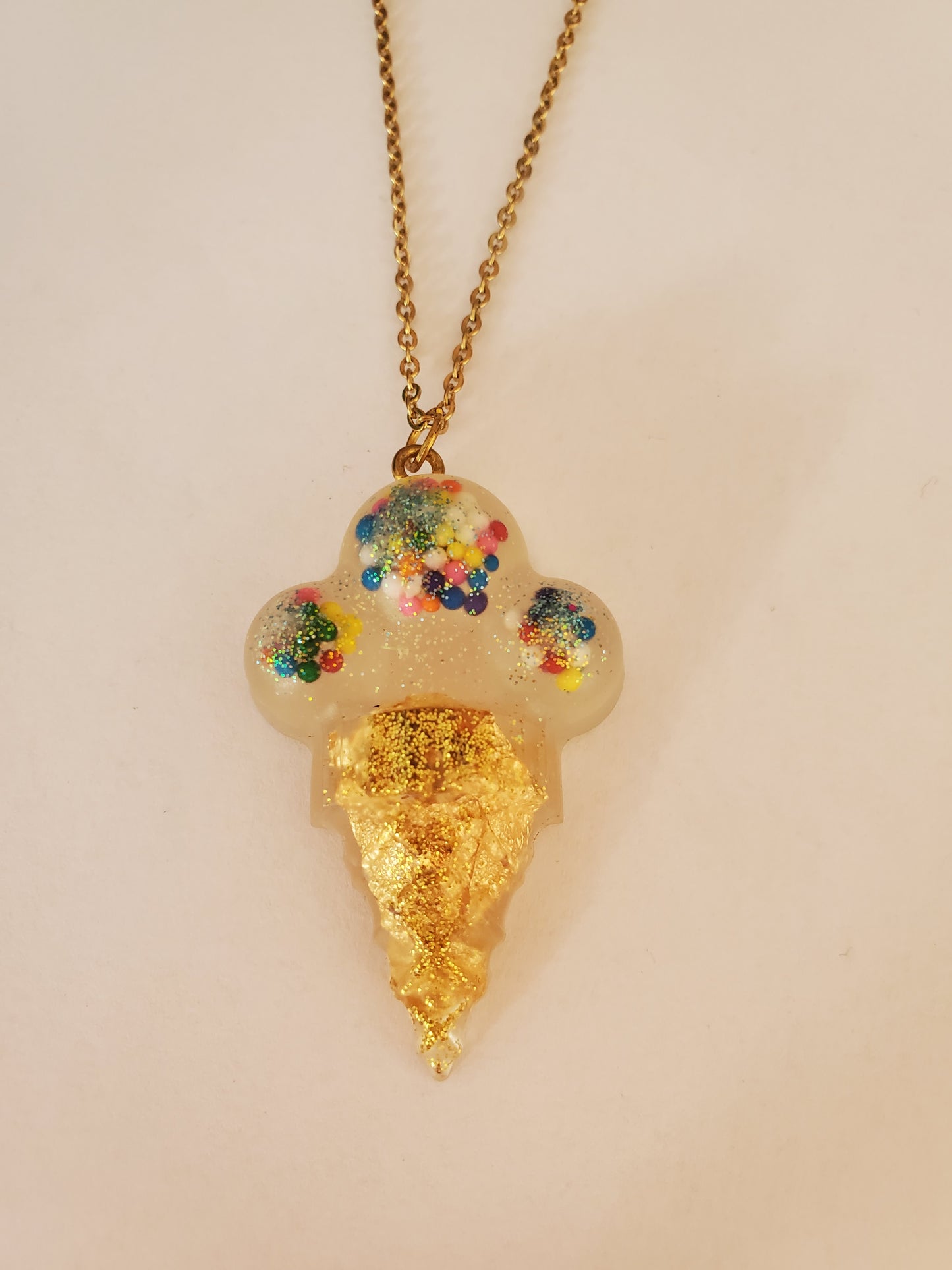 Ice Cream Cone Necklace