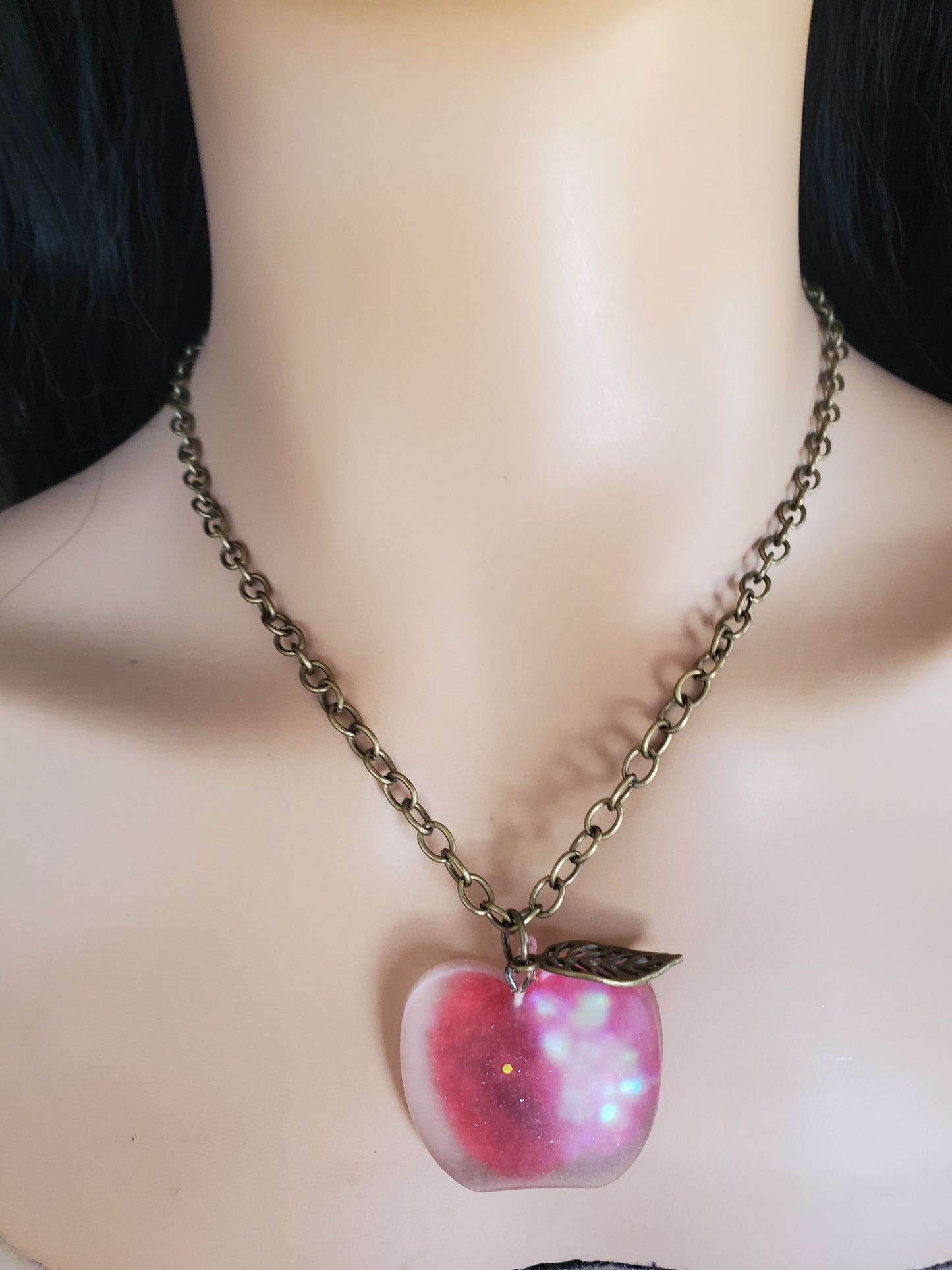 Red Apple Necklace