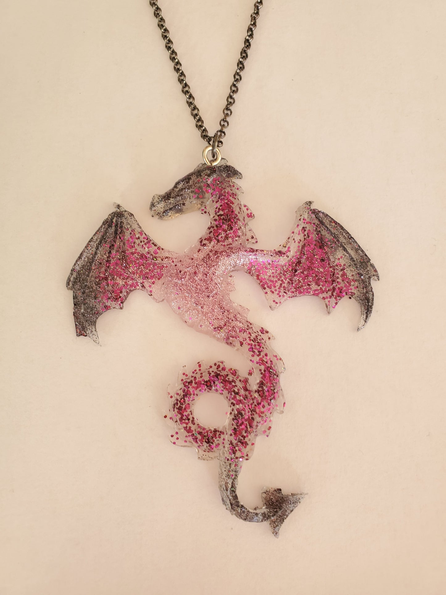 Purple Dragon Pendant