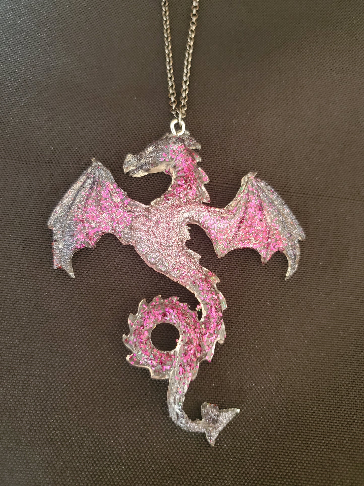 Purple Dragon Pendant