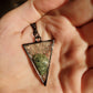 Sparkly Triangle Rock Necklace