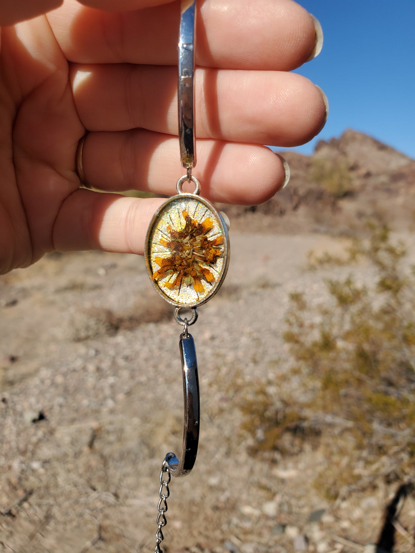 Real Flower Bracelet