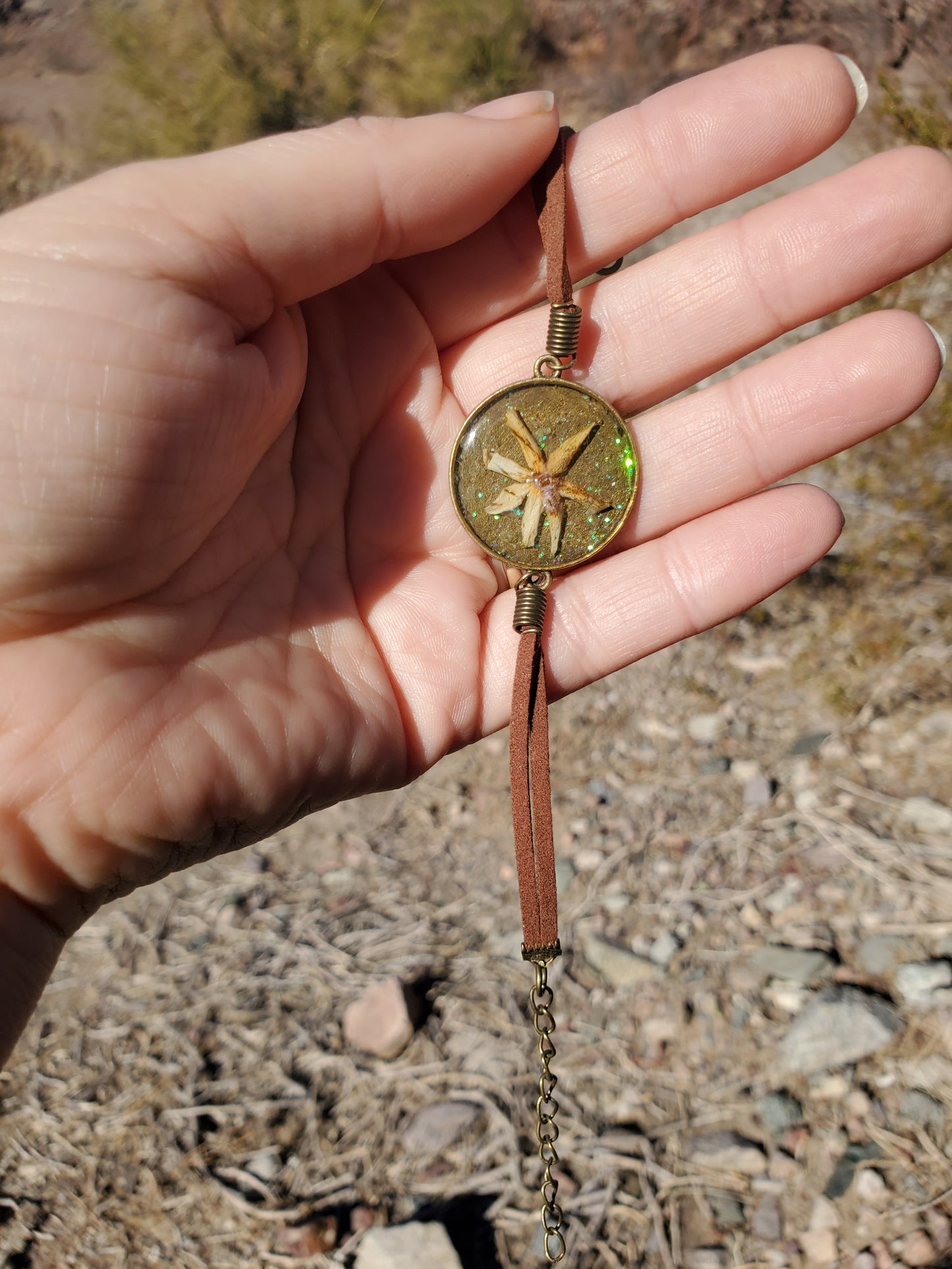 Real Flower Bracelet