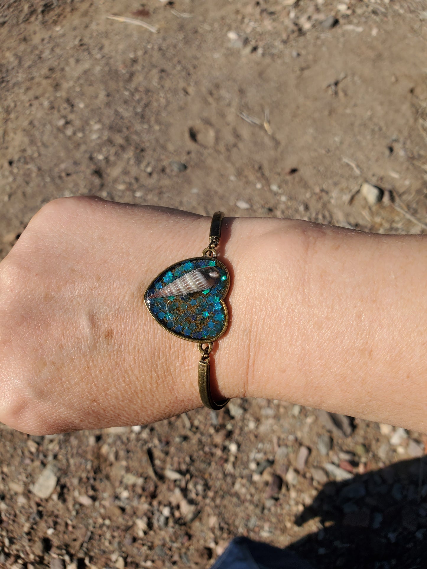 Seashell Heart Bracelet