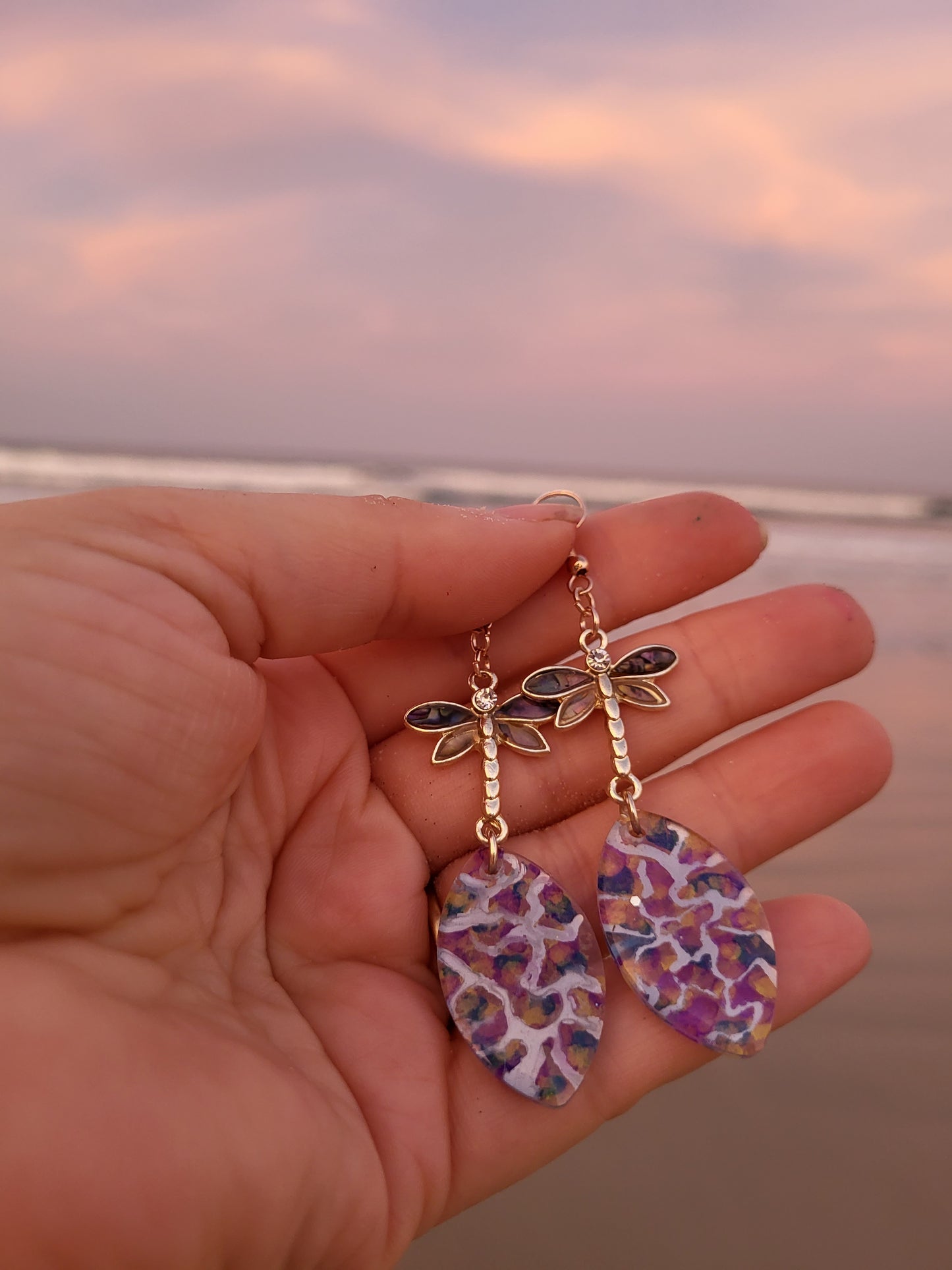 Dragonfly Dangly Earrings