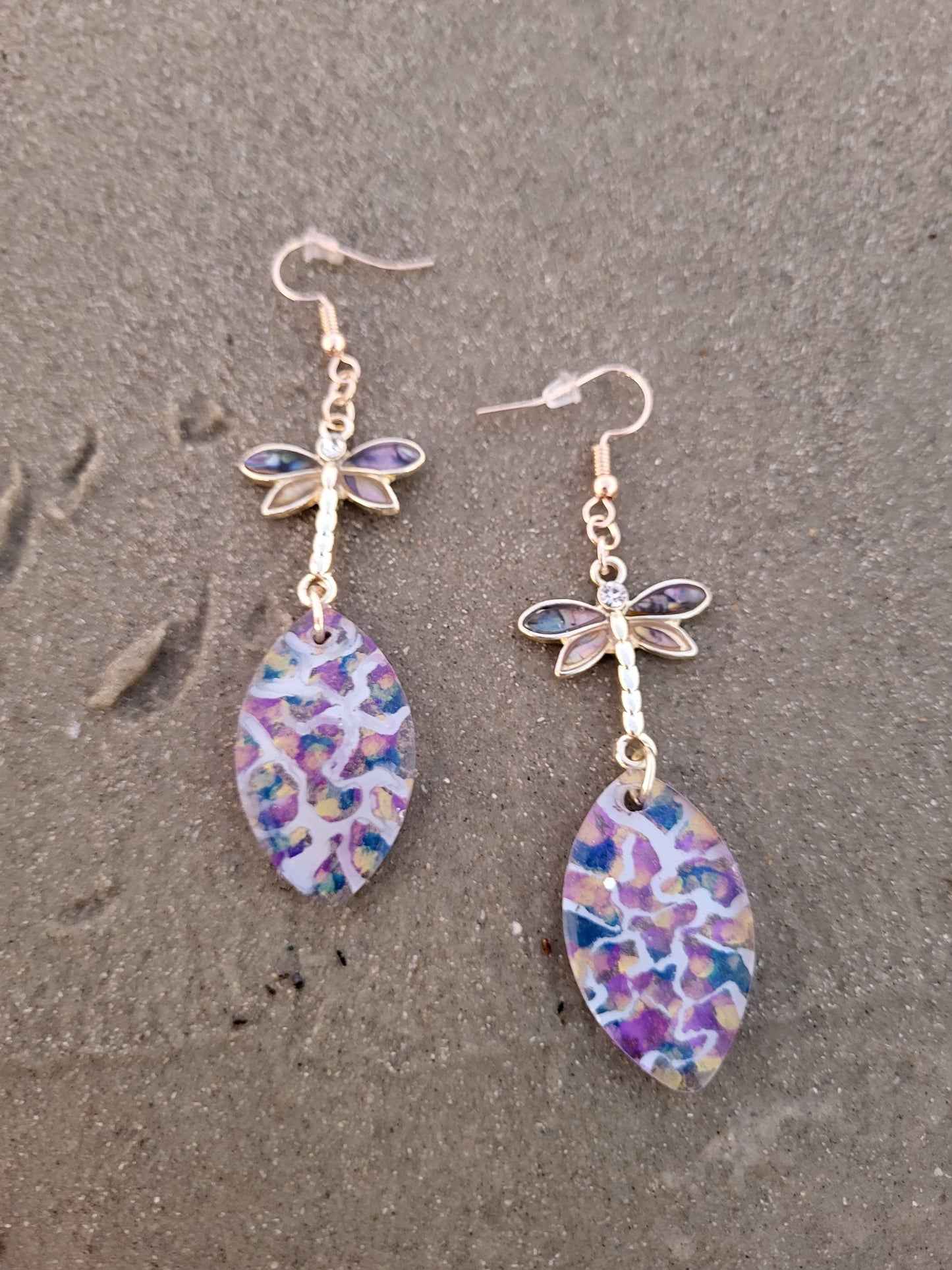 Dragonfly Dangly Earrings