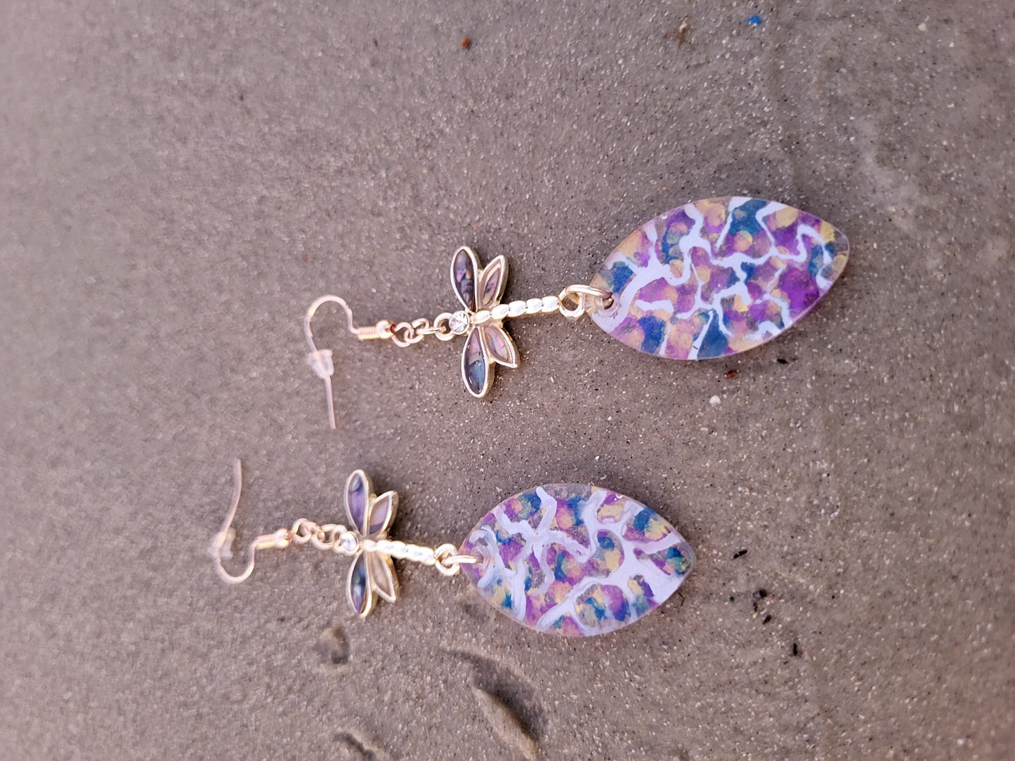 Dragonfly Dangly Earrings