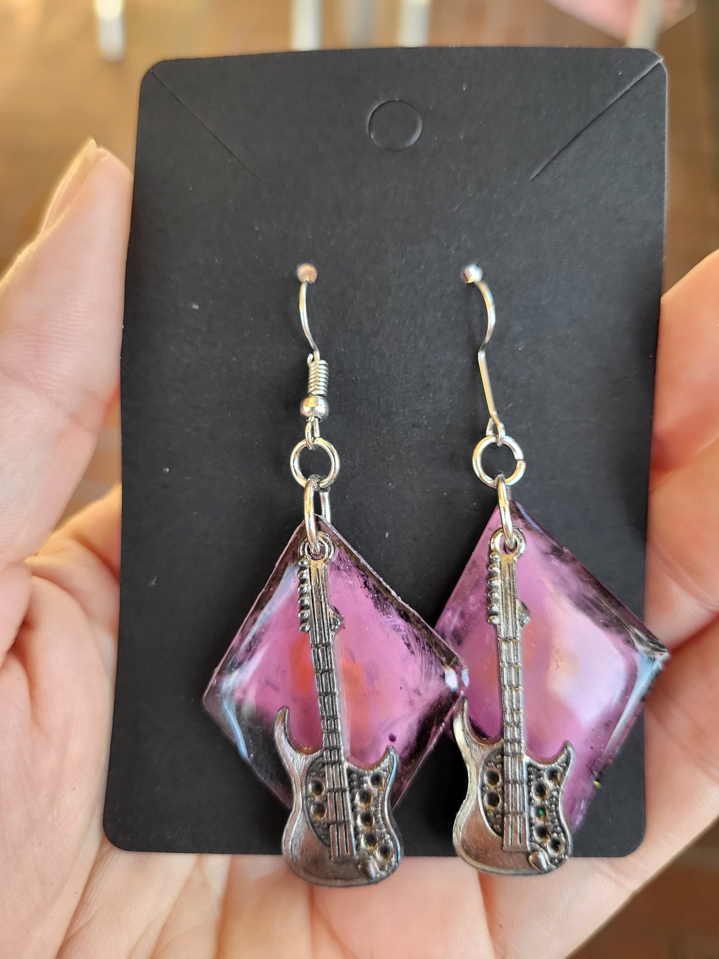 Guitar Earrings