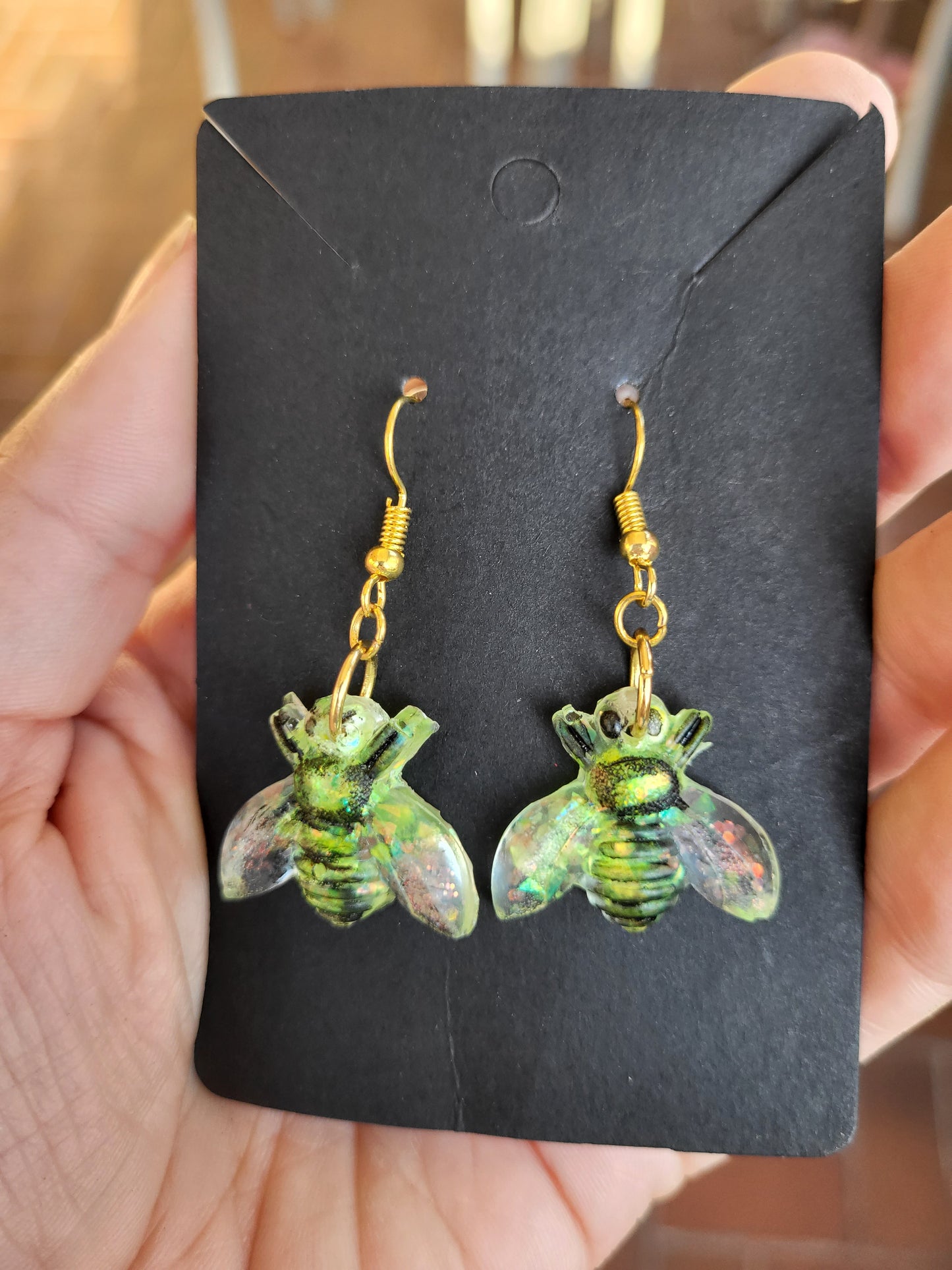 Cute Cartoony Bee Earrings