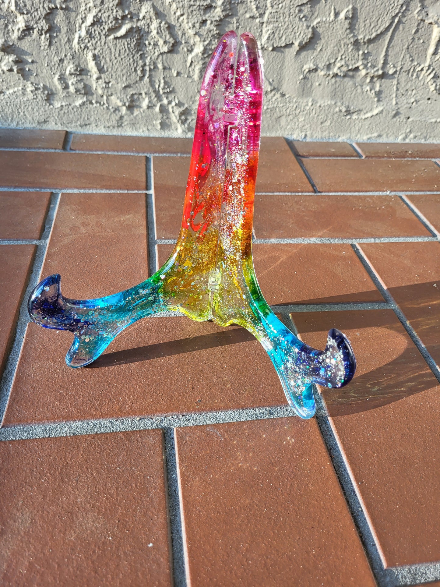 Sparkling Rainbow Frame/Table/Phone Holder