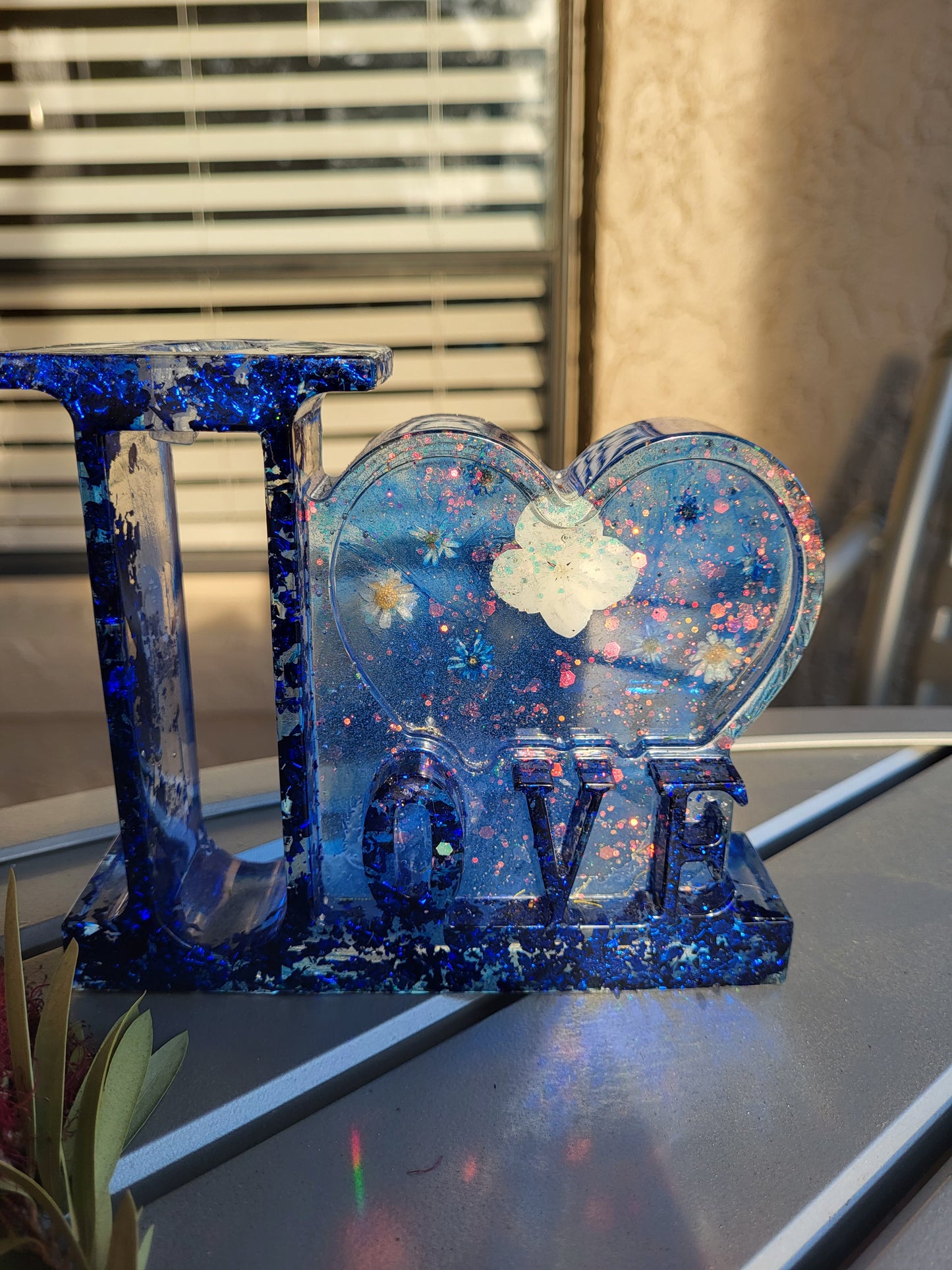 "Love" Flower Vase