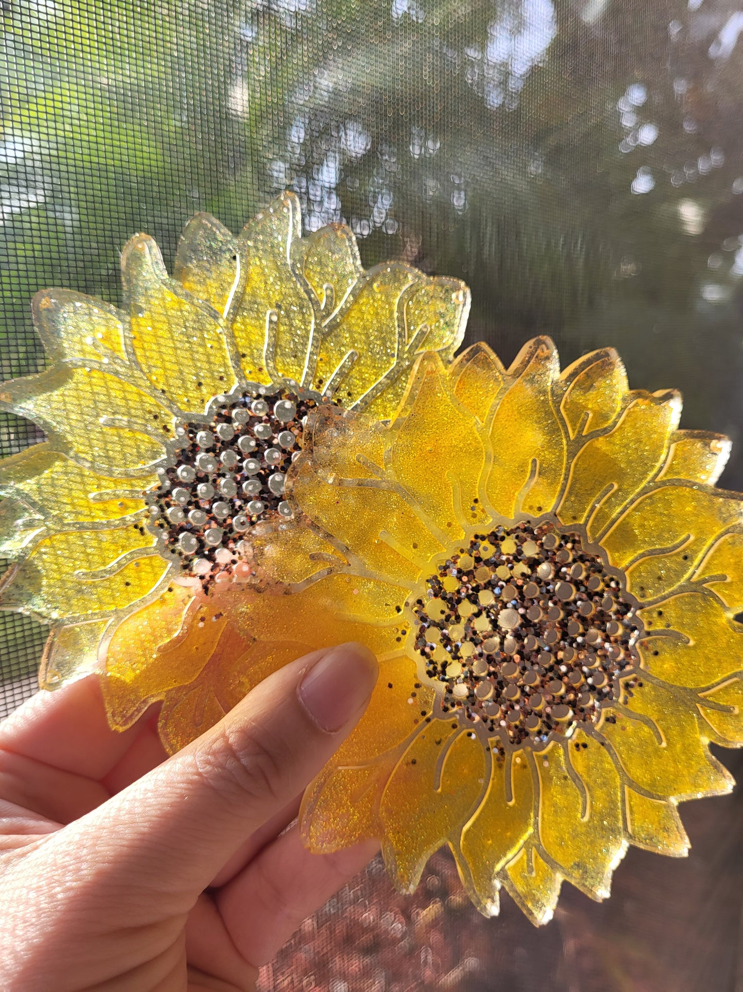 Yellow Sunflower Coasters