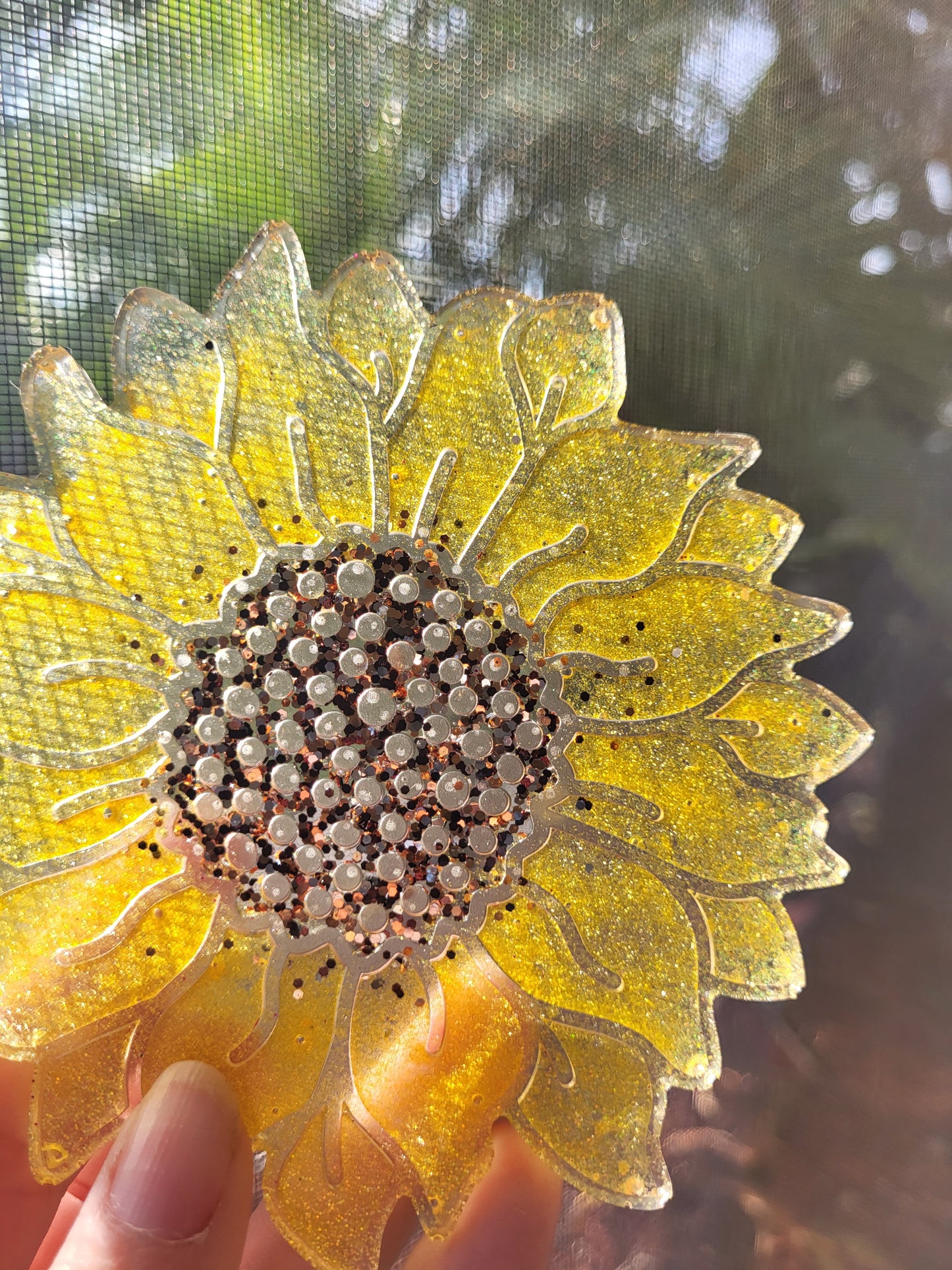 Yellow Sunflower Coasters