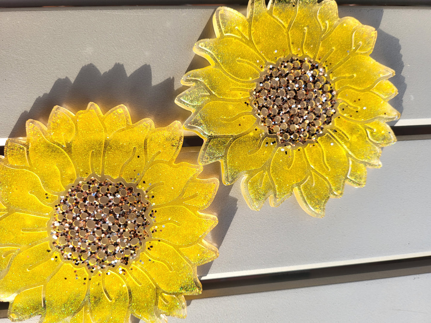 Yellow Sunflower Coasters