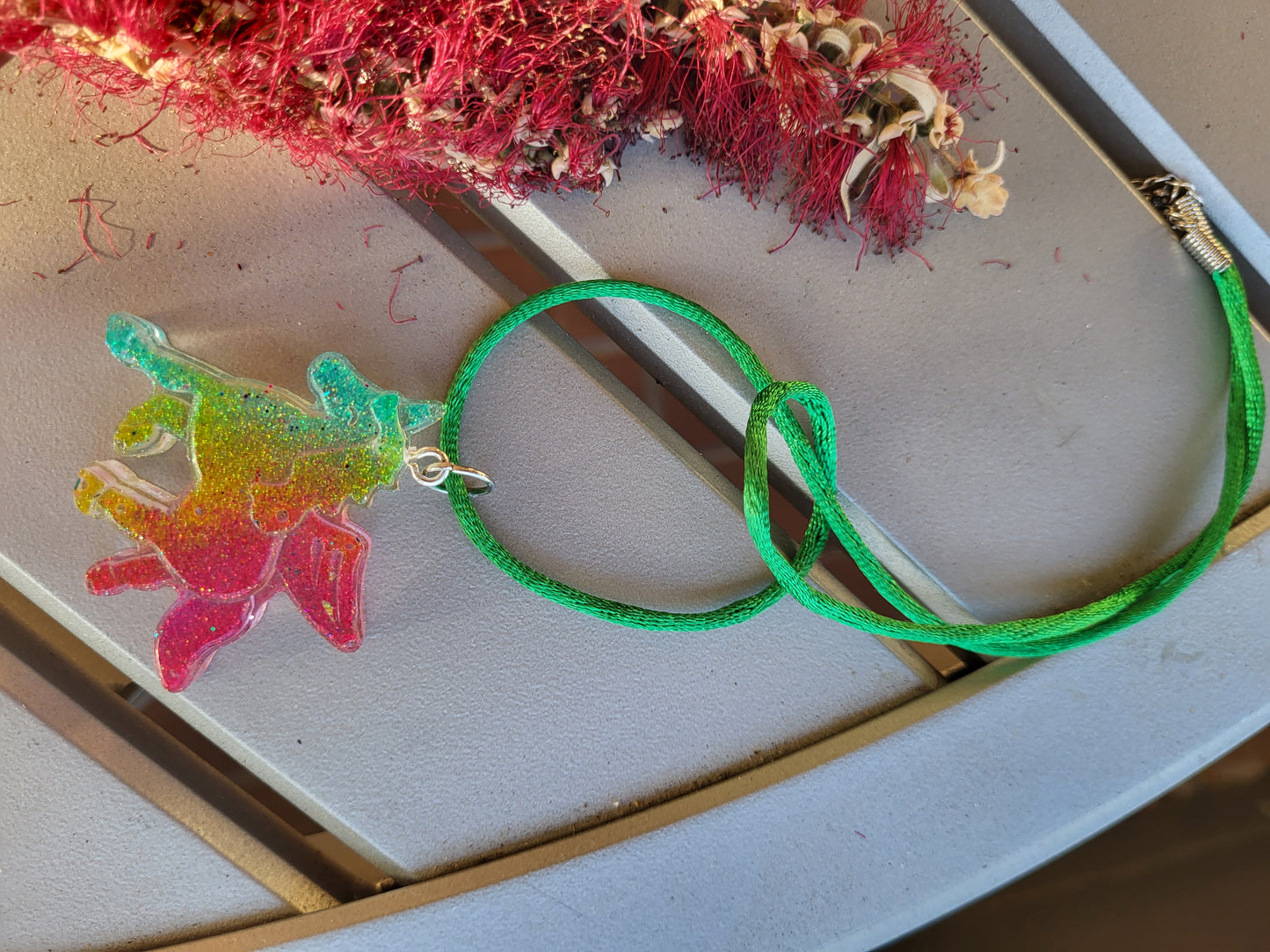 Rainbow Unicorn Necklace